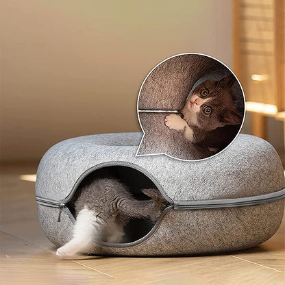 Vupet™ Premium Donut Cat Nest (Large Size 60cm)