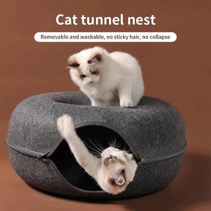 Vupet™ Premium Donut Cat Nest (Large Size 60cm)